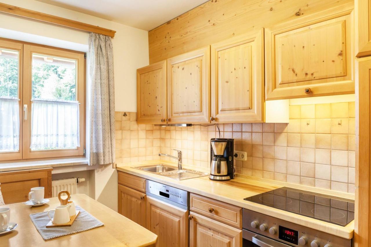 Ferienwohnung Alpenrose Grainau Buitenkant foto
