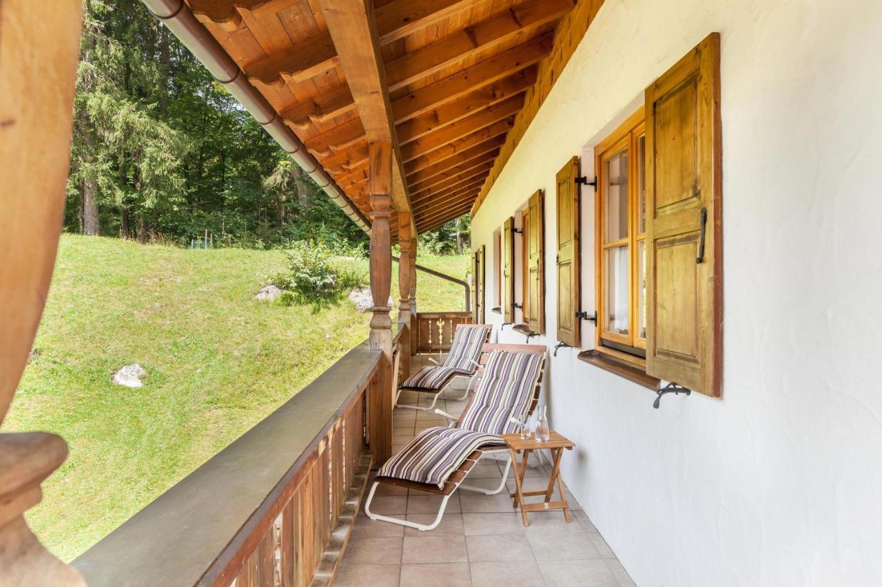 Ferienwohnung Alpenrose Grainau Buitenkant foto
